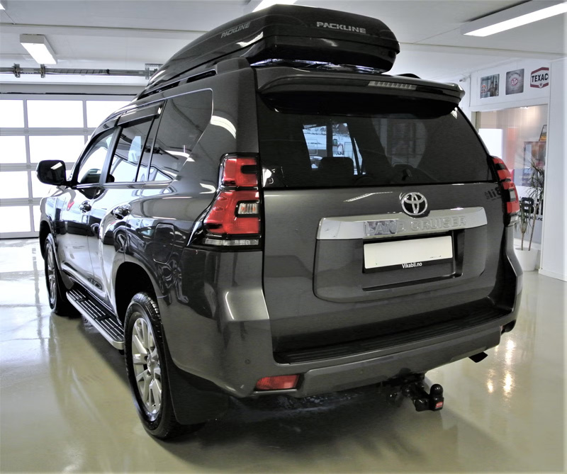 Grå Toyota Land Cruiser stulen i Lier mellan Oslo och Drammen, Norge