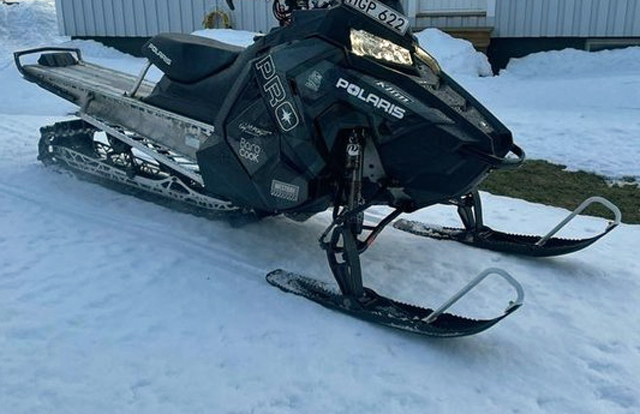 Snöskoter Polaris 800 PRO RMK 155 stulen i Burträsk