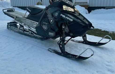 Snöskoter Polaris 800 PRO RMK 155 stulen i Burträsk