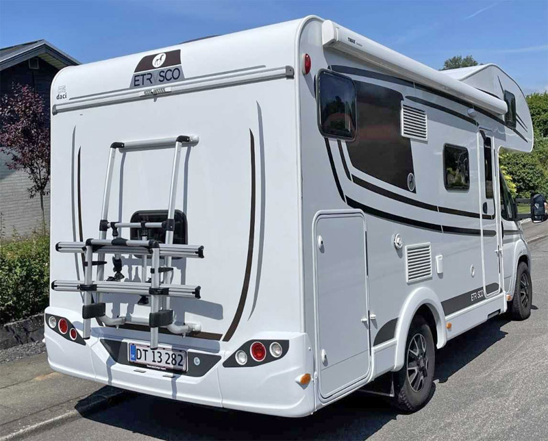 Danskregistrerad husbil Fiat Etrusco Laika A6600 stulen i Kaunas Litauen