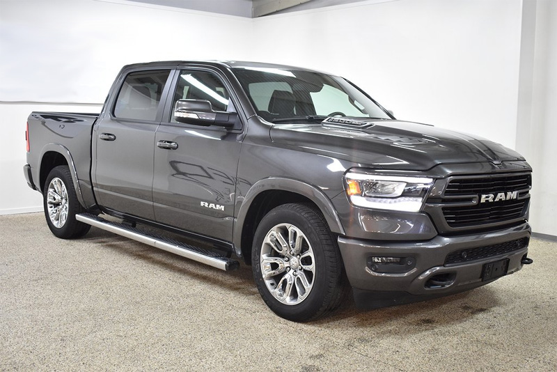 Mörkgrå metallic Dodge RAM 1500 Crew Cab stulen i Jonstorp väster om Ängelholm