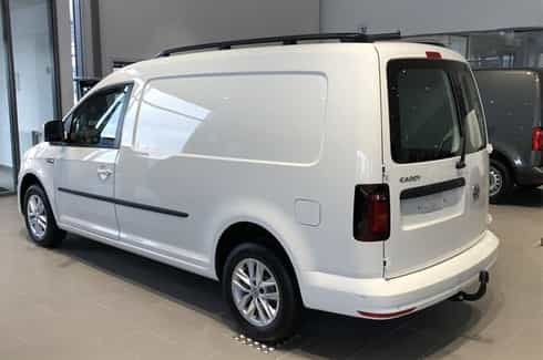 Vit Volkswagen Caddy Maxi Van stulen i Borlänge