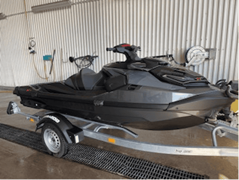 Sea Doo RXT-X 300 RS stulen i sjön Trösken, Furuvik