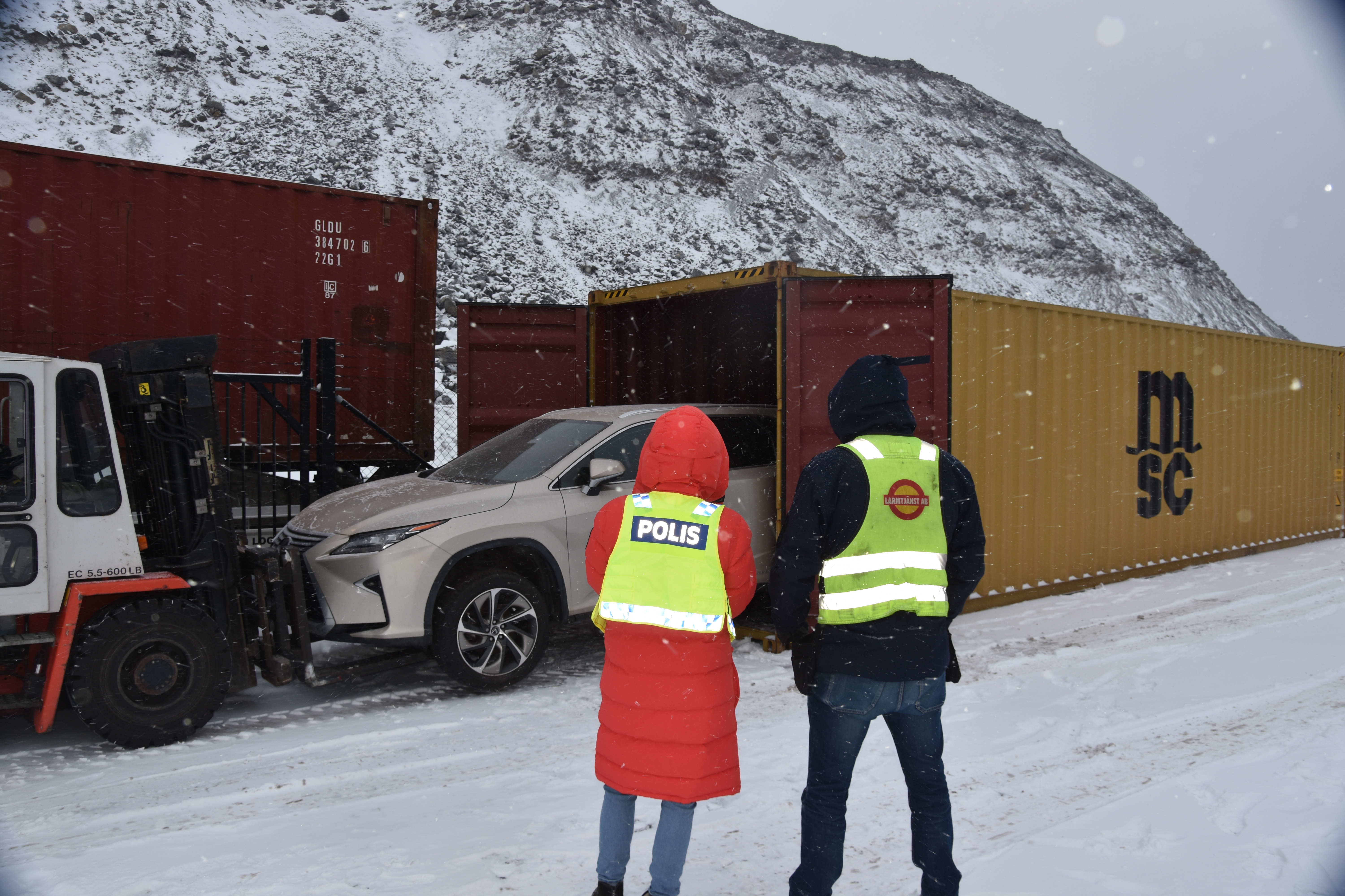 Larmtjänst och polisen