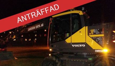 återfunnen grävare