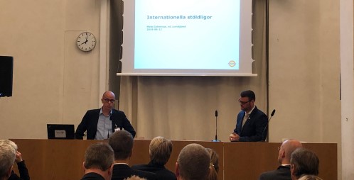 Internationella stöldligor risksdagen 2019